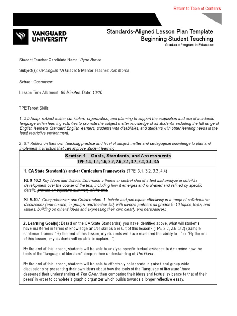 LP 3 Final Draft 1 | PDF | Teaching Method | Educational Assessment