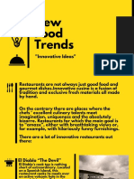 New Food Trends