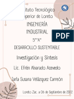 Investigación - Desarrollo Sustentable