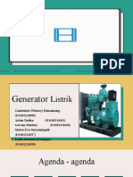 Presentasi Generator Listrik