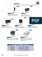 Baterías recargables para 6V y 12V