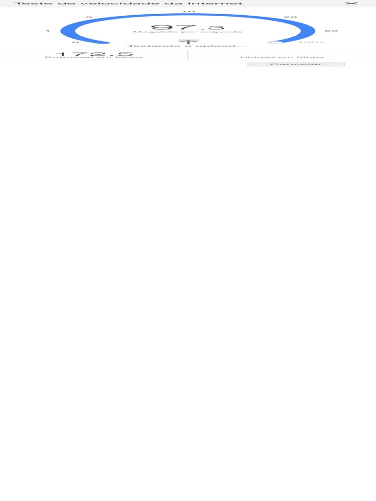 Teste De Internet Google