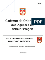 Caderno de Orientação DGO-1 AP Adm e F Ex