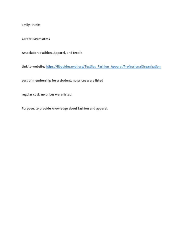 Trade Associations PDF