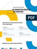 Código Deontológico de España