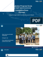 Contoh Format PPT Rangkaian Program Kerja KM4