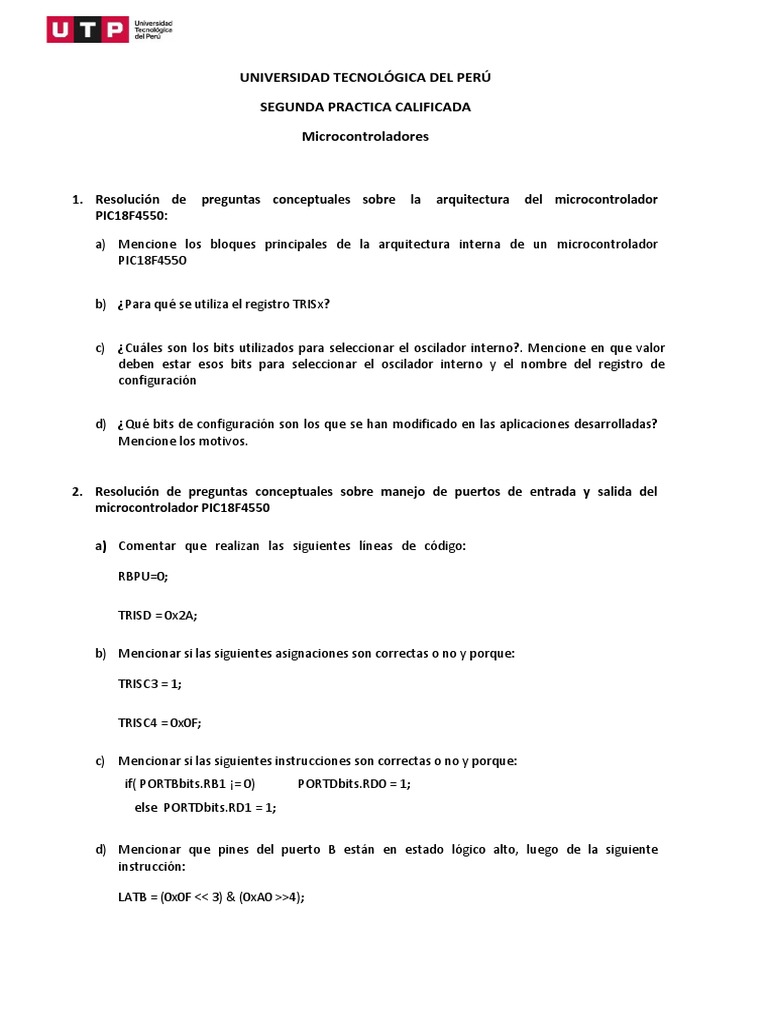 PC2 - 2022 - 2 Utp Practica | PDF