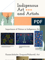 Indigenous Art and Artists