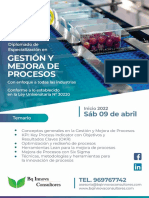 Formación en Gestión y Mejora de Procesos