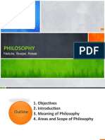 Explore the Nature and Scope of Philosophy