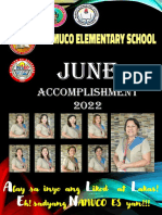 June Accomplishment
