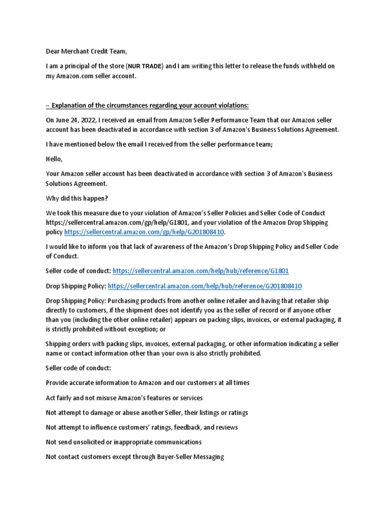 Funds Release Letter | PDF | Receipt | Online Shopping