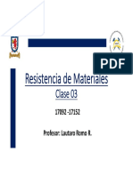 Resistencia de Materiales Clase 03 2S-22