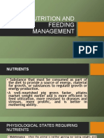 Ans143 - Swine Nutrition and Feeding Management