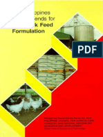 ANS143 - Livestock Feed Formulation