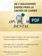 Métodos y Soluciones Empleados para La Identificación de Caries