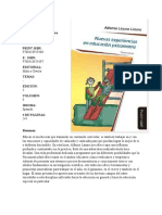 Libros Educacion Psicomotriz