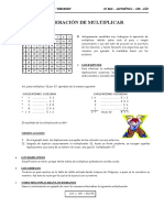 1er. Año - ARIT - Guia 5 - Multiplicación en Z+