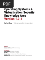 Operating Systems Virtualisation Security v1.0.1