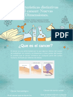 Características distintivas del cáncer: Hallmarks y dimensiones nuevas