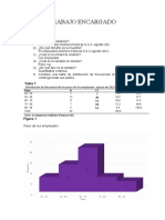 TRABAJO ENCARGADO de Estadística 