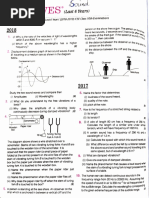 10th Sound and Current Electricity Year Questions-1