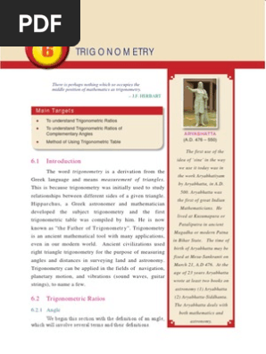 Std09 Maths Em 2 Trigonometric Functions Sine