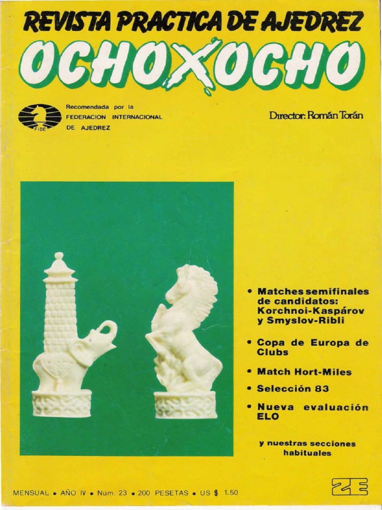 Ocho x ocho 023 pdf aperturas de ajedrez ajedrez