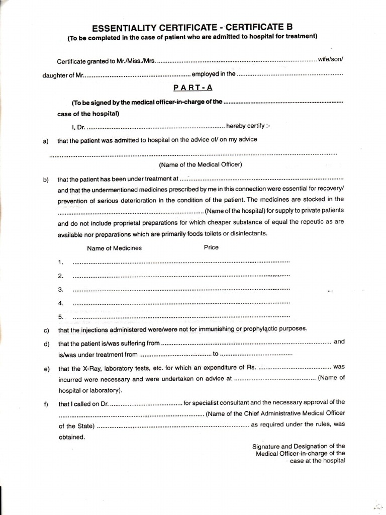 certificate-b-for-hospitalization-bill-claim-pdf