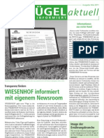 Wiesenhof Newsletter Mai 2011