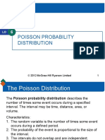 Statistics Chapter 6c (Poisson Probability)