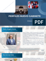 Perfiles Gabinete Boluarte - 10 de Diciembre de 2022