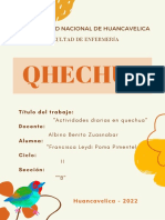 Actividades Diarias en Quechua (Poma Pimentel Francisca Leydi)