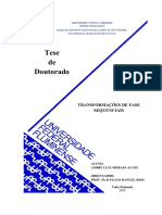 Tese de Doutorado: Transformações de Fase Sequenciais