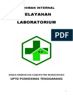 Pedoman Internal Pelayanan Laboratorium