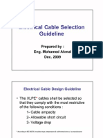 Electrical Cable Guide