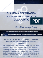 Sistema Educacion Superior en Guanajuato Efer