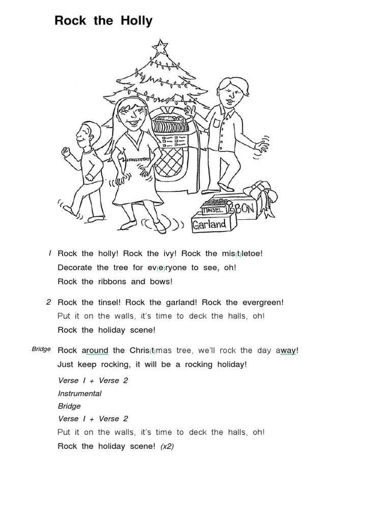 Rock The Holly LYRICS PDF