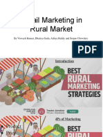 Retail Marketing in Rural Market