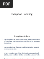 1.exceptions in Java