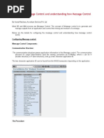 Configuring Message Control and Understanding How Message Control Works