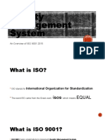 ISO 9001 Overview