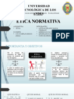 etica normativa exposicion