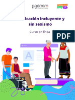 Comunicación Incluyente y Sin Sexismo