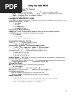 Bash Script Cheat Sheet | PDF | Unix Software | Computer Engineering