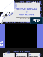 Artificial Intelligence Vs Human Intelligence - PPTX 2