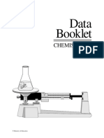 Regular Chemistry 11 DataBooklet