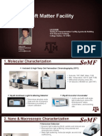 Soft Matter Facility Characterization and Testing