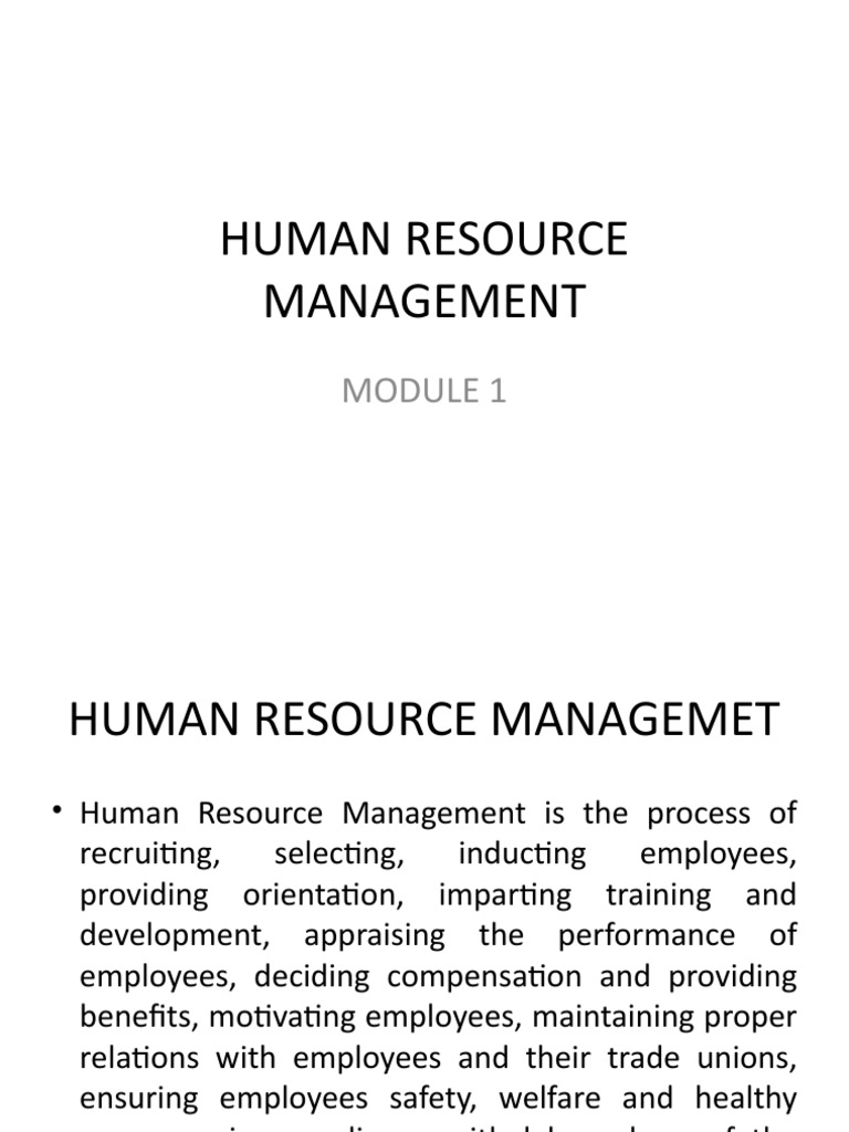 Human Resource Management | PDF | Recruitment | Forecasting