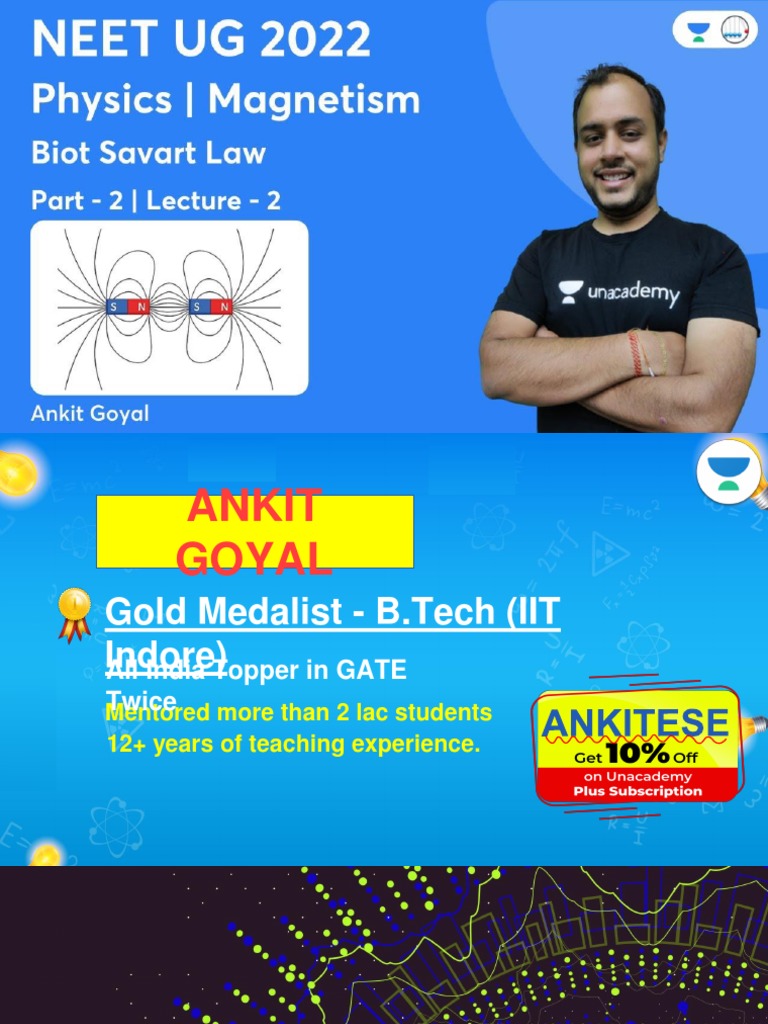 Lecture2 Biot Savart Laws PDF Field Physics